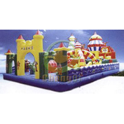 simple inflatable amusement park